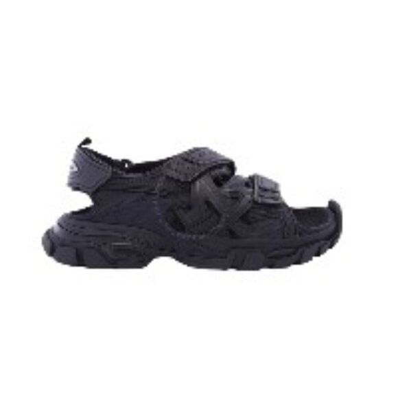 Balenciaga Strap Track Sandal Triple Black (US 9) NWT - Picture 1 of 8